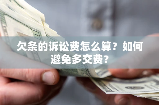 北京欠条的诉讼费怎么算？如何避免多交费？