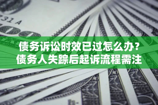 北京债务诉讼时效已过怎么办？债务人失踪后起诉流程需注意什么？