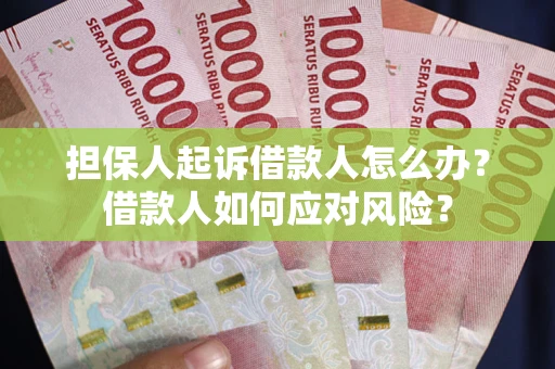 北京担保人起诉借款人怎么办？借款人如何应对风险？