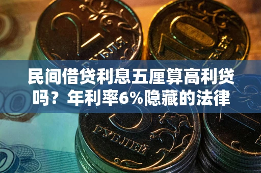 北京民间借贷利息五厘算高利贷吗？年利率6%隐藏的法律风险全解析